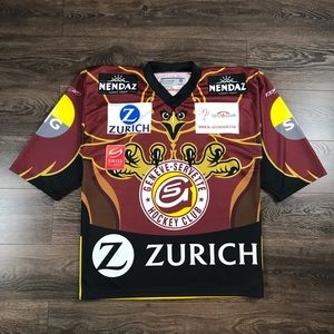 Geneve Servette Hockey Club Men’s Switzerland Professional Ice Hockey Jersey (L)